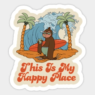 This Is My Happy Place Sticker